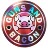 Reflective Guns and Bacon 2A Second Amendment Gun Rights NRA