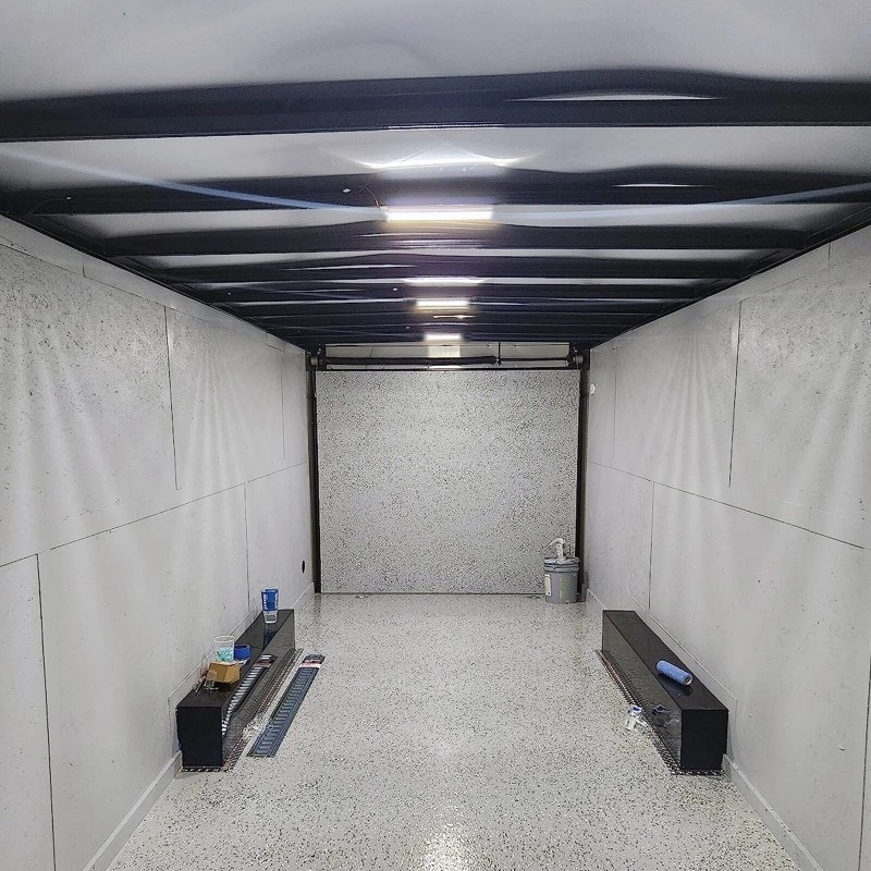 Xukey 12V Interior LED Light LED Strip White Light Switch