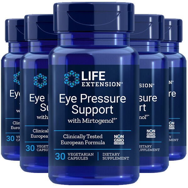 Eye Pressure Support W/ Mirtogenol 5X30Caps Life Extension Pycnogenol