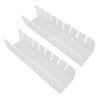 2PCS Set Baseball Cap Stand Acrylic Multifunctional Standing Hat Organizer