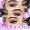 Losha Lashes Wispy False Eyelashes C Curl Cat Eye Lashes
