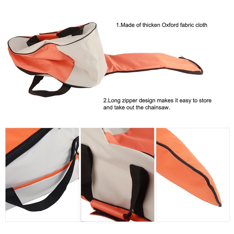 Portable Oxford Cloth Chainsaw Storage Bag Lawn Mower Carry Case