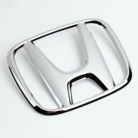 2016 - 2021 Honda Civic Front Grille Emblem 4DR 2DR H Logo Badge Chrome Grill Si