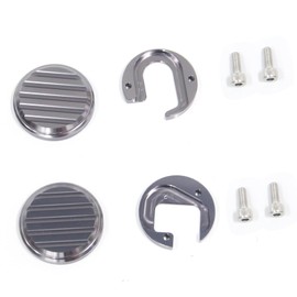 Honda Ducks 125 Motorcycle Front Rear Shift Pedal Anti-Slip Cover [Fits DAX 125 2022/2023/2024] (Titanium)