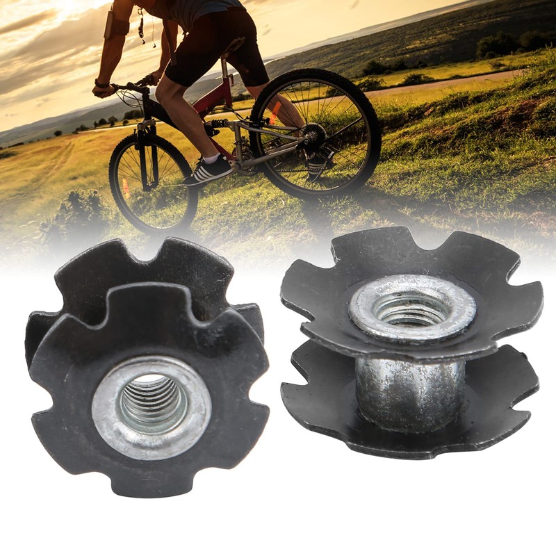 Bicycle Fork Star Nut, bicycle headset star nut 23.6MM Cycling