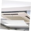 NOLITOY 1Pc Punch Air Conditioning Deflector Wind Guide Baffle for