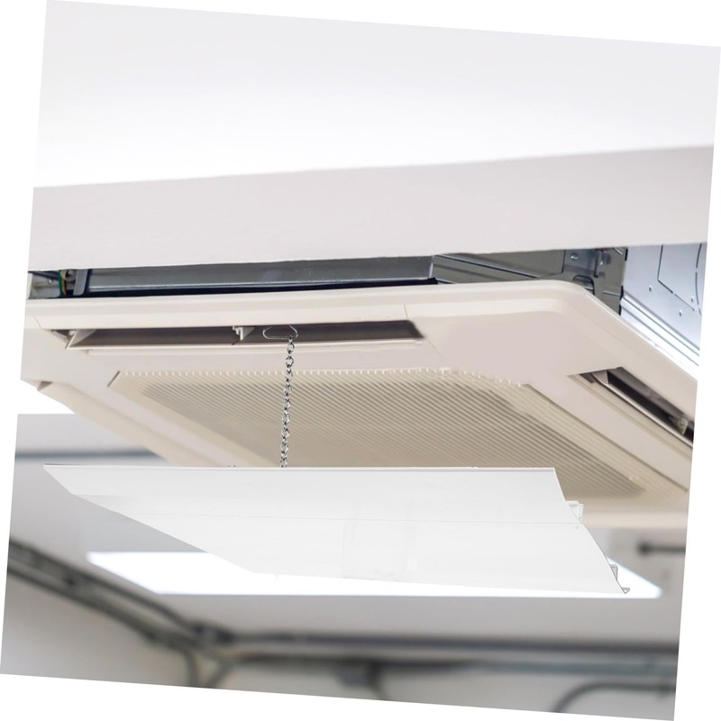 NOLITOY 1Pc Punch Air Conditioning Deflector Wind Guide Baffle for