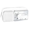 Q-LiA 03113 Coolia Pen Pouch W Clear Pocket Pen Pouch