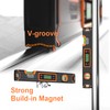 Mecurate Digital Level 15.7'' with LCD Display, 360° Angle Magnetic