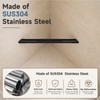 Matte Black Shower Foot Rest Bar Corner Shower Foot Rest