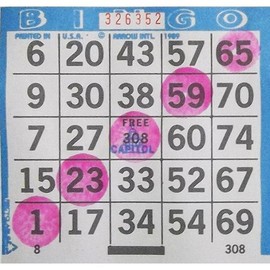 Dab-O-Ink One Dozen 3oz Pink Bingo Dauber