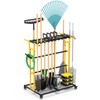 CCCEI Garage Organization with Wheels, Outdoor Gargen Yard Shed Tools