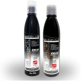 Le Black Shampoo Matizador Plata Sin Sal Ni Parabenos-Kit Con Tratamiento Para Canas Y Cabello Platinado-Elimina Tonos Amarillos En Pelo Gris Y Plata