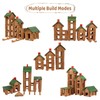 Wondertoys 530 Pcs Wooden Logs Set Ages 3+, Classic Building