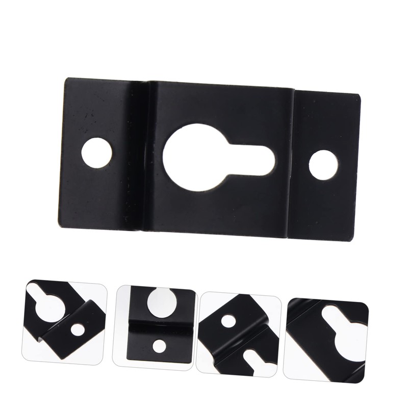 Gadpiparty 20pcs Heavy Duty Iron Keyhole Speaker Hangers Sturdy Wall