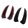 Pair of Rear Bumper Side Vent Spoiler Trim Left Right