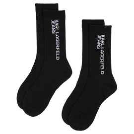 Karl Lagerfeld B.V Men's Socks Multi Pack, black