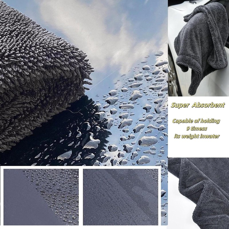 SENHOWII Microfiber Towels for Cars