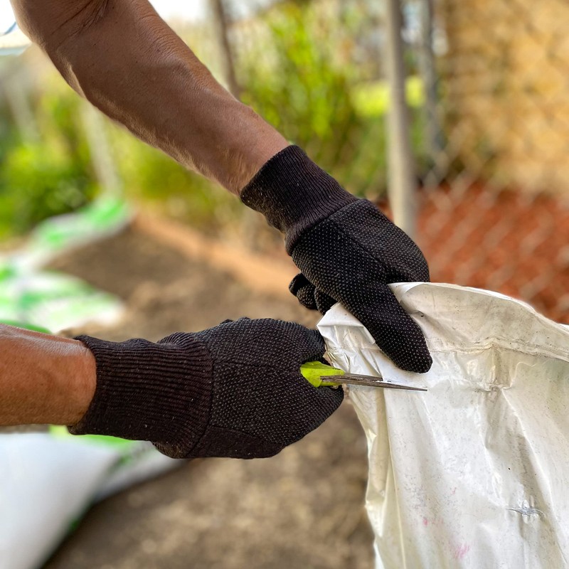 WELLS LAMONT Jersey Cotton Blend Work and Gardening Gloves with