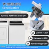 W10581874 Washer Drain Pump Compatible with Whirlpool Kenmore Maytag, Replacement