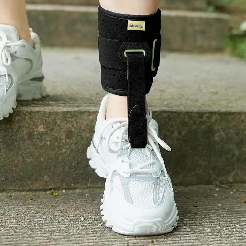 TENBON Ankle Support Drop Foot Brace Orthosis - Comfort Cushioned