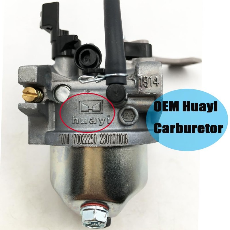 Huayi Carburetor Carb Compatible with Powersmart Part# 170021719-0001 212cc Engine