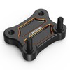 NICECNC Orange Handlebar Riser Pull Back Plate Aluminium Handlebar Displacement