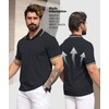GEEK LIGHTING 3 Pack Mens Polo Shirts Short Sleeve Athletic