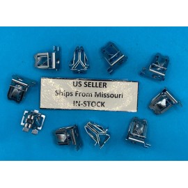 Auveco (Pack of 10) Trim Panel Fastener Clip for GM Silverado Impala Trax 11609651