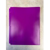 Pen + Gear Poly Folder 2 Pockets Durable Purple