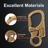 Ahiller Carabiner Keychain Keyring Clip, Cool Double Lock Design -