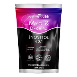 Suplemento de Myo D-Chiro Inositol Natural Health 401 en Polvo 246 g