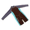 Kids Wetsuit 2.5mm Neoprene Long Sleeve Fullsuit Back Drawstring Warm
