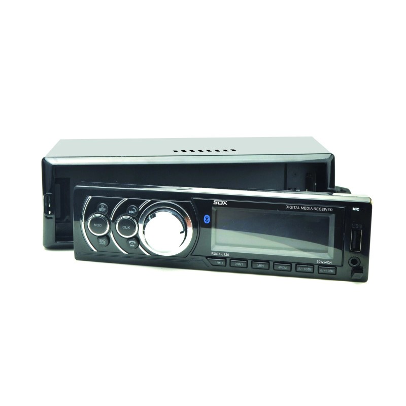 SDX Audio Detachable Front Panel Bluetooth Radio Car Stereo Receiver