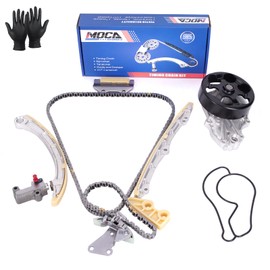 MOCA Timing Chain Kit Water Pump Compatible with 2006-2009 for Honda Civic 2.0L 1998CC 122Cu. In. l4 GAS DOHC Naturally Aspirated Eng. Code K20Z3 (16 Valve)