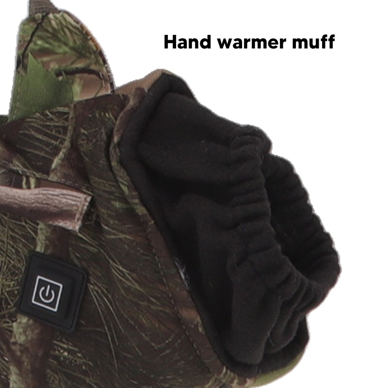 Hand Warmer Muff Electric 3 Gears Temperature Controllable Heated Hand