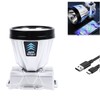 Super Bright Headlamp 90000lm Silver Rechargeable 1600mAh Battery Adjustable Headband