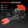 A-Premium Bobina de encendido compatible con Honda Insight 2000-2006 L3