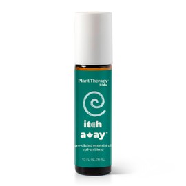 Plant Therapy KidSafe Itch Away Essential Oil Blend Pre-Diluted Roll-On 10 mL (1/3 oz) 100% Pure, Therapeutic Grade
