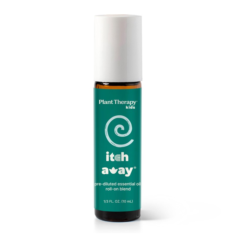 Plant Therapy KidSafe Itch Away Essential Oil Blend Pre-Diluted Roll-On
