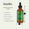 J'Organic Solutions Aceite para crecimiento del cabello, 2 onzas
