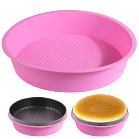 KOOTIPS Springform Pan Protector for 9 inch and 9.5 inch Springform Pan Round Cheesecake Pan Silicone Baking Pan Accessories Preventing Water from Entering the Springform Pan 10inch