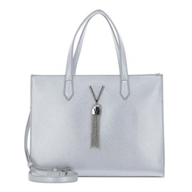 Valentino Divina Argento Shopping Bag, argento
