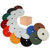 Waies 9 PCS 7 Inch Diamond Polishing Pads Kit Wet/Dry