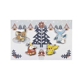 Pokémon Center: Pikachu, Fuecoco & Friends Pokémon Holiday Pin Box Set (4-Pack)