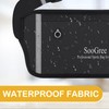 SooGree Men Women Running Belt Fanny Pack, Resistant Waist Pack
