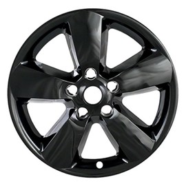 DeluxeAuto 2013 2014 2015 Dodge RAM 1500 20" Black Wheel Skins/Hubcaps (Set of 4). FIT 20" Alloy Wheels ONLY!