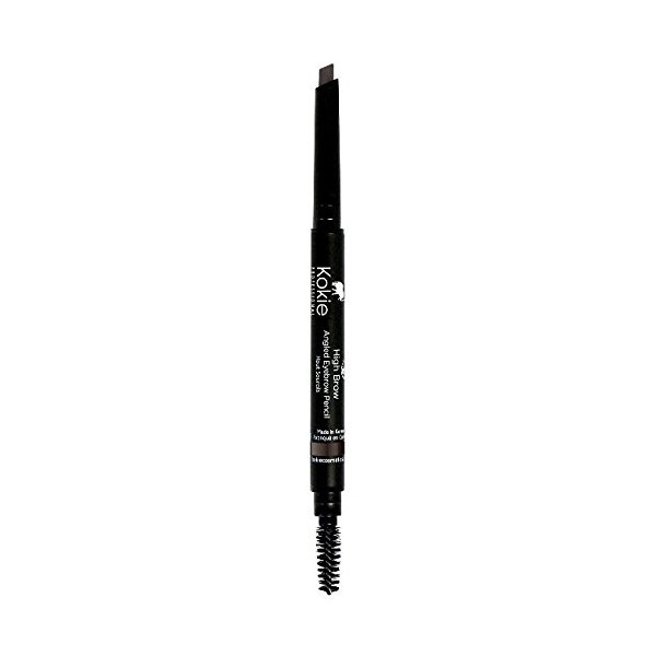 Kokie Cosmetics High Brow Angled Eyebrow Pencil, Rich Brunette, 0.012 Ounce