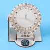 iplusmile Sundial Clocks 2pcs Sundial Wooden Scientific Models Sundial Desktop