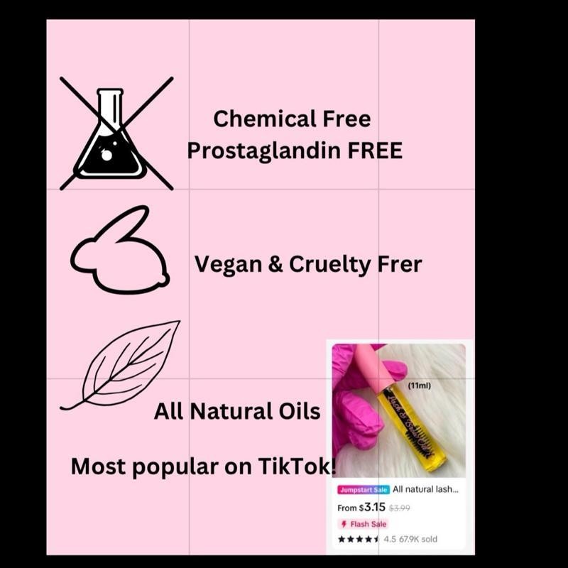 Aurora Moon Cosmetics All natural lash & brow growth oil